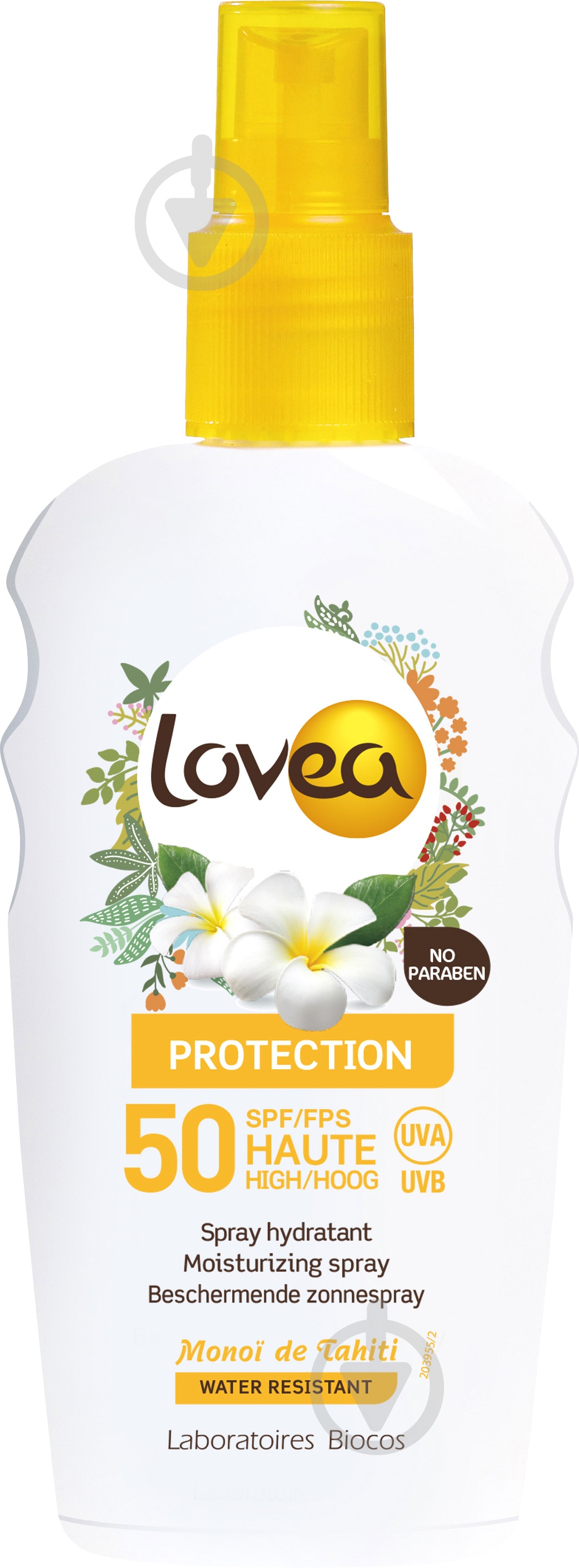 Спрей солнцезащитный Lovea Protector Solar SPF/FPS 50 200 мл - фото 1