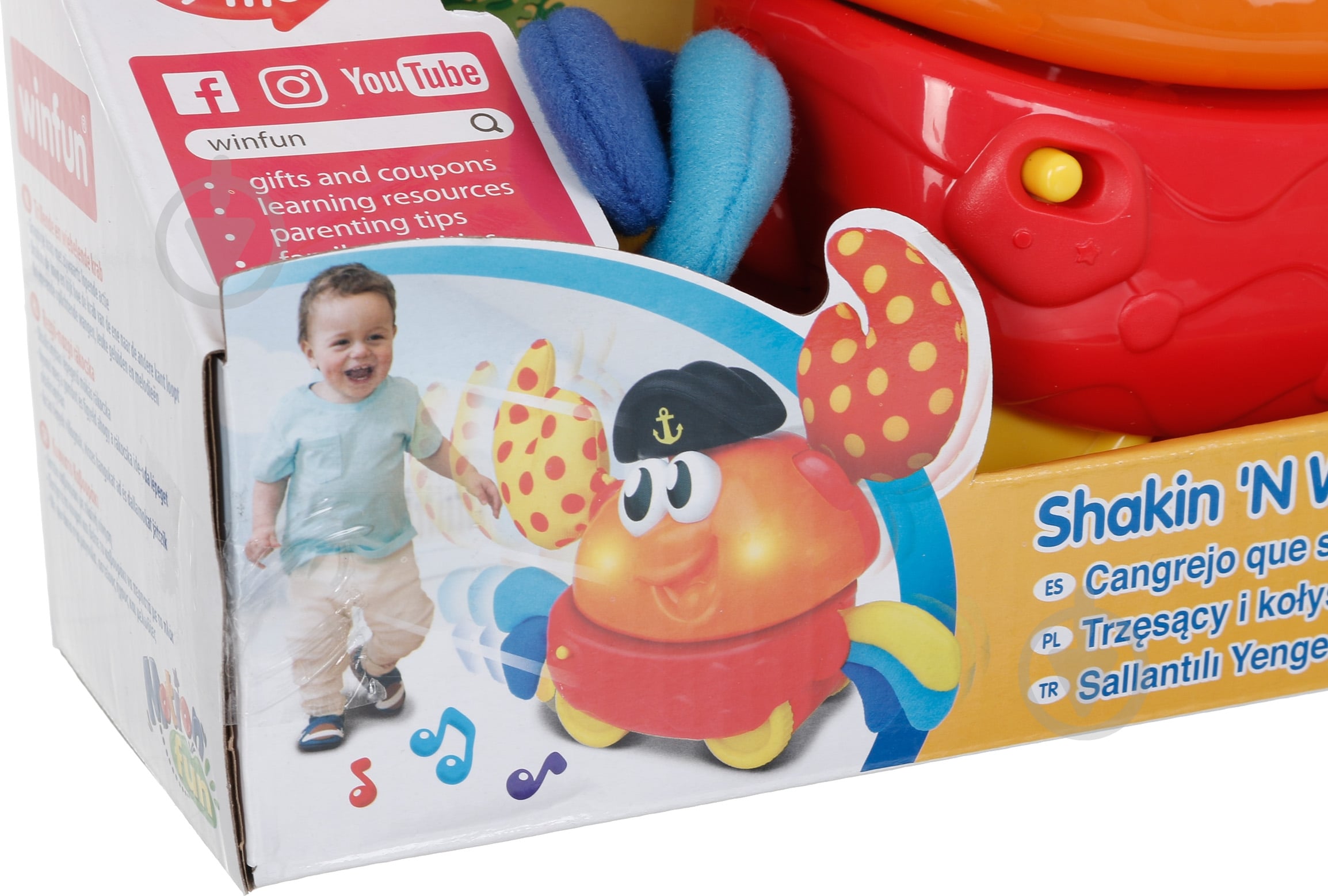 Игрушка заводная Winfun Краб 1005-NL - фото 8