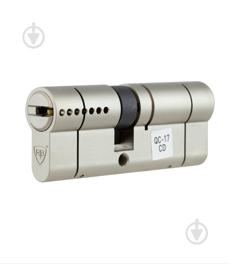 Цилиндр RB-LOCKS 40x40 ключ-ключ 80 мм никель сатин - фото 2 Цилиндр RB-LOCKS 40x40 ключ-ключ 80 мм никель сатин - фото 2