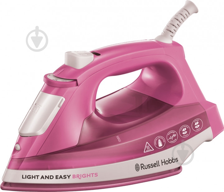 Утюг Russell Hobbs LIGHT AND EASY BRIGHTS 25760-56 - фото 1 Утюг Russell Hobbs LIGHT AND EASY BRIGHTS 25760-56 - фото 1
