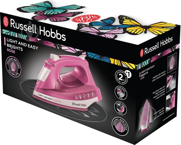 Утюг Russell Hobbs LIGHT AND EASY BRIGHTS 25760-56 - фото 8 Утюг Russell Hobbs LIGHT AND EASY BRIGHTS 25760-56 - фото 8