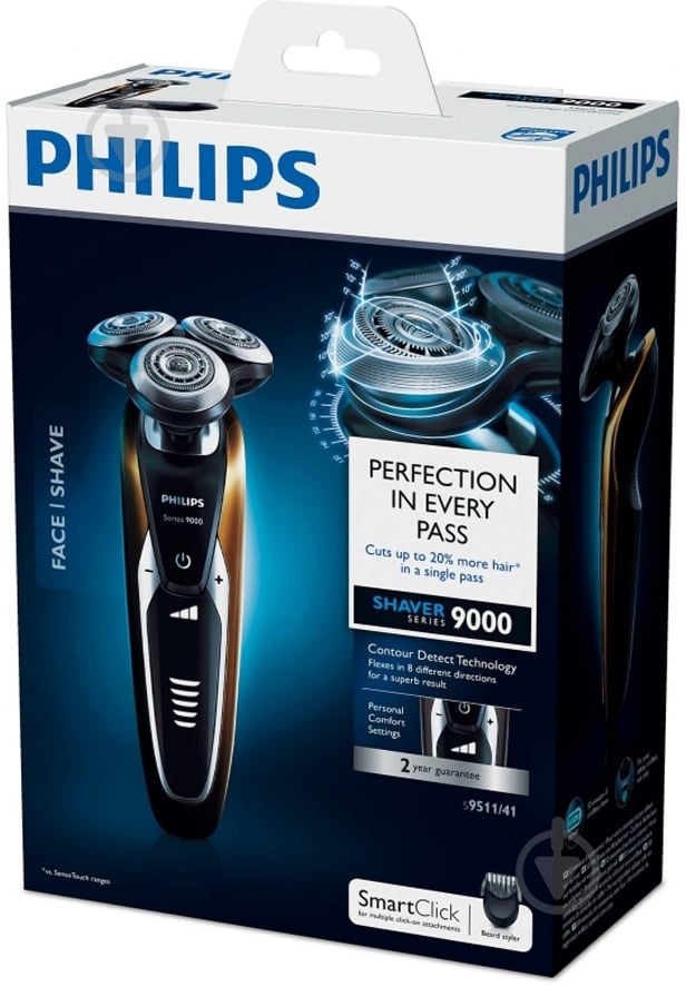 Електробритва Philips S9511/41 - фото 14 Електробритва Philips S9511/41 - фото 14