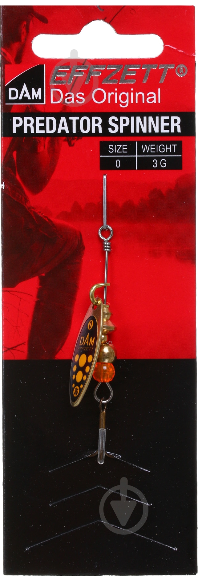 Блесна DAM Effzett Predator 3 г черный - фото 1 Блесна DAM Effzett Predator 3 г черный - фото 1