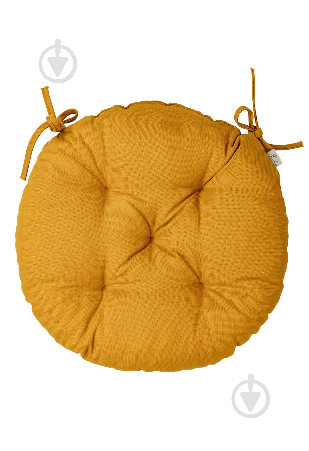 Подушка на стул Охра D-40 см - фото 1