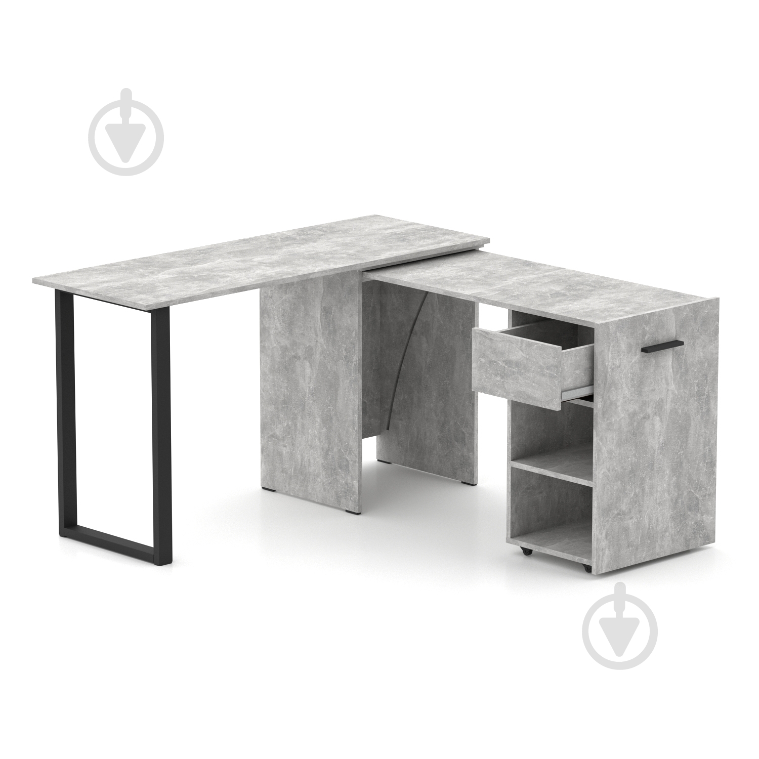 Стіл Knap Knap трансформер письмовий поворотний Hobana+Jumbo Ш1 770х1350х500 мм ательє світле/ательє світлий (S201010210 ) - фото 1 Стіл Knap Knap трансформер письмовий поворотний Hobana+Jumbo Ш1 770х1350х500 мм ательє світле/ательє світлий (S201010210 ) - фото 1