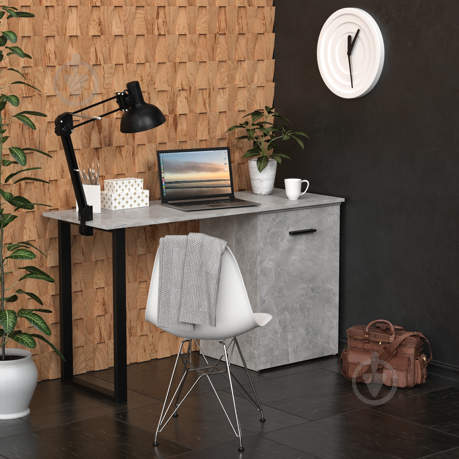 Стіл Knap Knap трансформер письмовий поворотний Hobana+Jumbo Ш1 770х1350х500 мм ательє світле/ательє світлий (S201010210 ) - фото 6 Стіл Knap Knap трансформер письмовий поворотний Hobana+Jumbo Ш1 770х1350х500 мм ательє світле/ательє світлий (S201010210 ) - фото 6