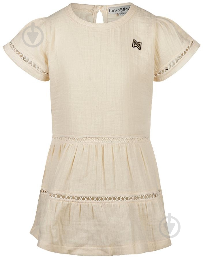 Платье Koko Noko р.116 белый P54928-37 - фото 1