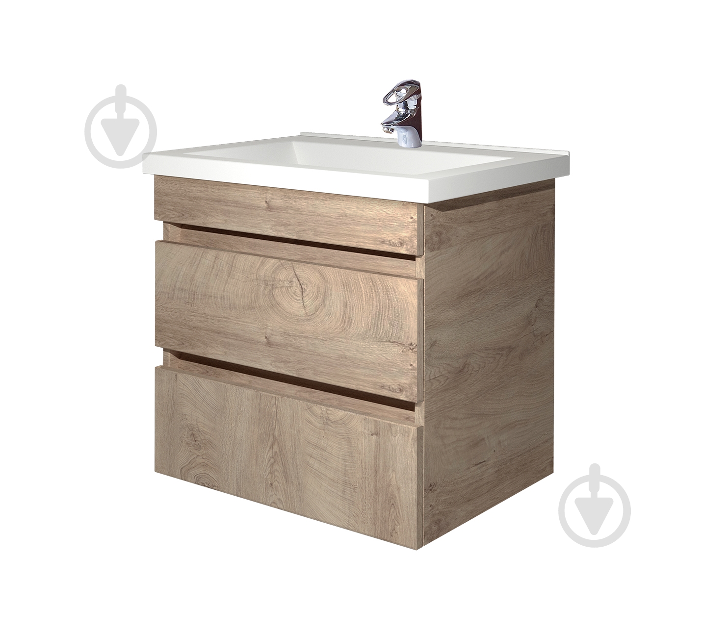 Тумба подвесная ScandiSPA WOOD-60 Oak - фото 1