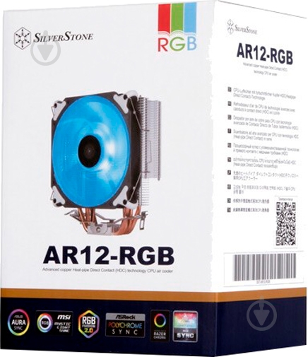 Процессорный кулер SilverStone ARGON AR12-RGB - фото 7