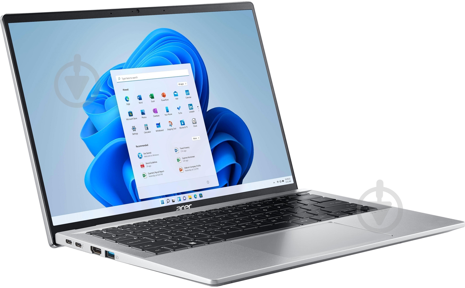 Ноутбук Acer Swift Go 14 SFG14-72 14" (NX.KP0EU.003) pure silver - фото 2 Ноутбук Acer Swift Go 14 SFG14-72 14" (NX.KP0EU.003) pure silver - фото 2