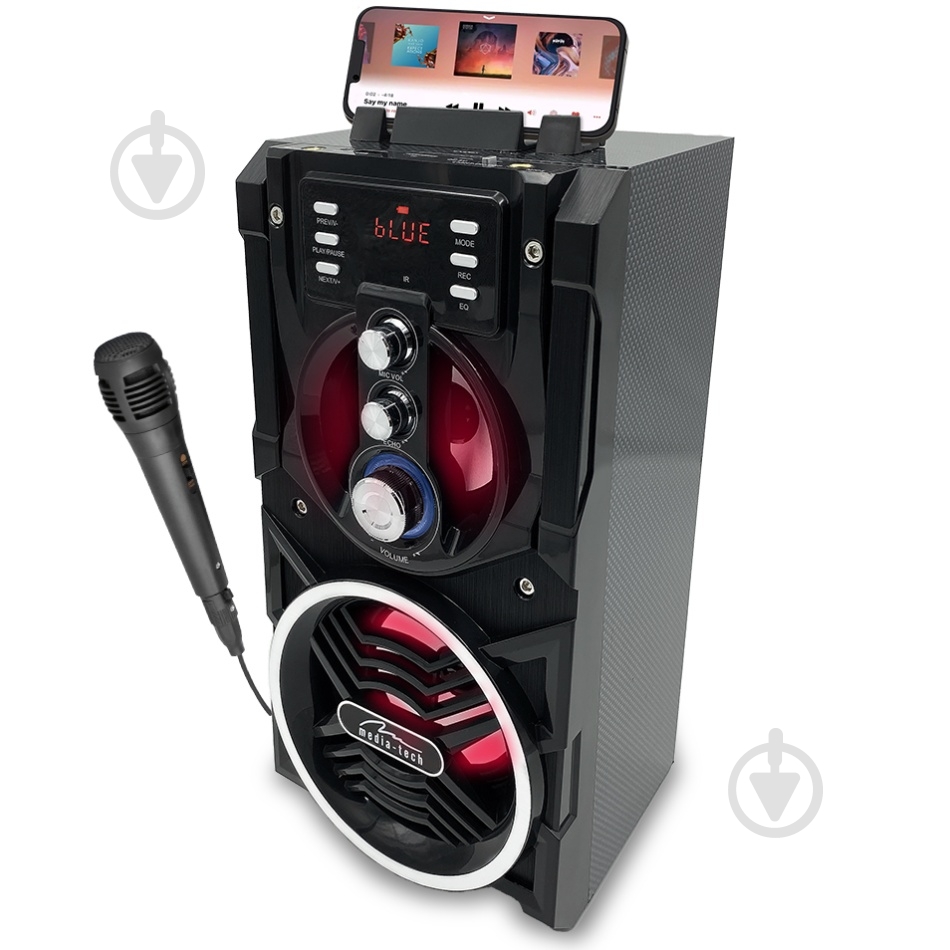 Беспроводная акустика Media-Tech 1.0 black (MT3150) - фото 4