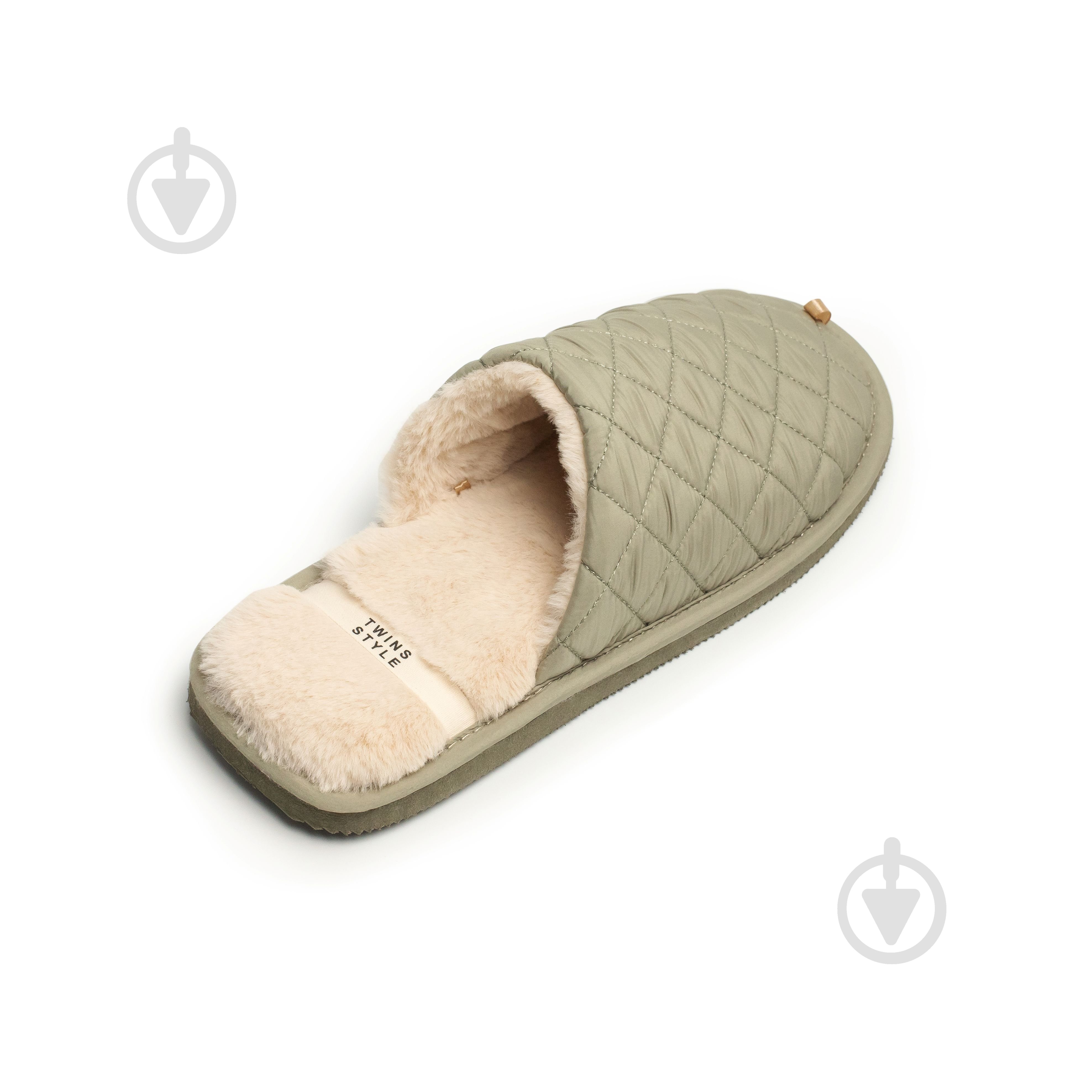 Тапки домашние Twins HS-LUX стеганные 15882 р.42/43 темно-зеленый - фото 9 Тапки домашние Twins HS-LUX стеганные 15882 р.42/43 темно-зеленый - фото 9