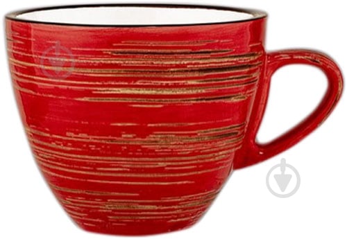 Чашка Wilmax Spiral Red 75 мл WL-669233/A - фото 1 Чашка Wilmax Spiral Red 75 мл WL-669233/A - фото 1