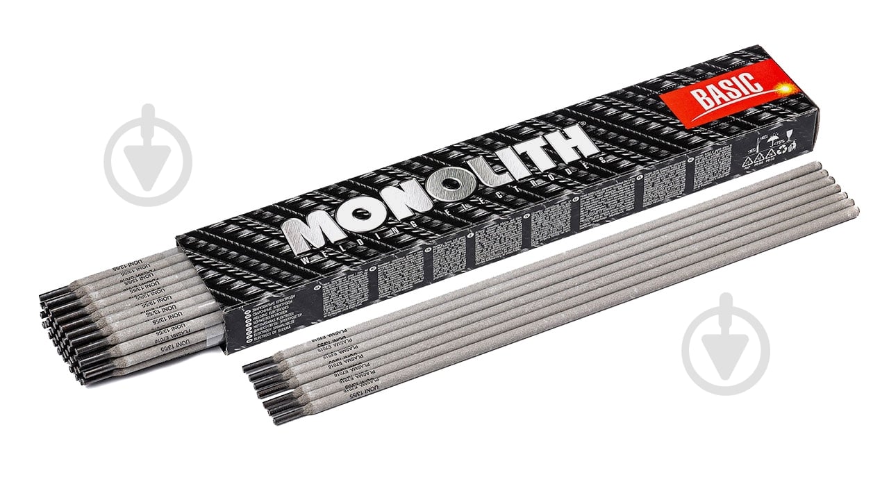 Электроды сварочные Monolith УОНИ-13/55 Плазма 5 мм 5 кг - фото 1
