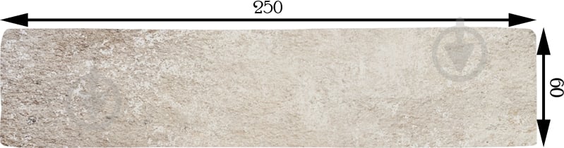 Плитка Golden Tile BrickStyle Oxford cream 15Г020 6x25 см - фото 12