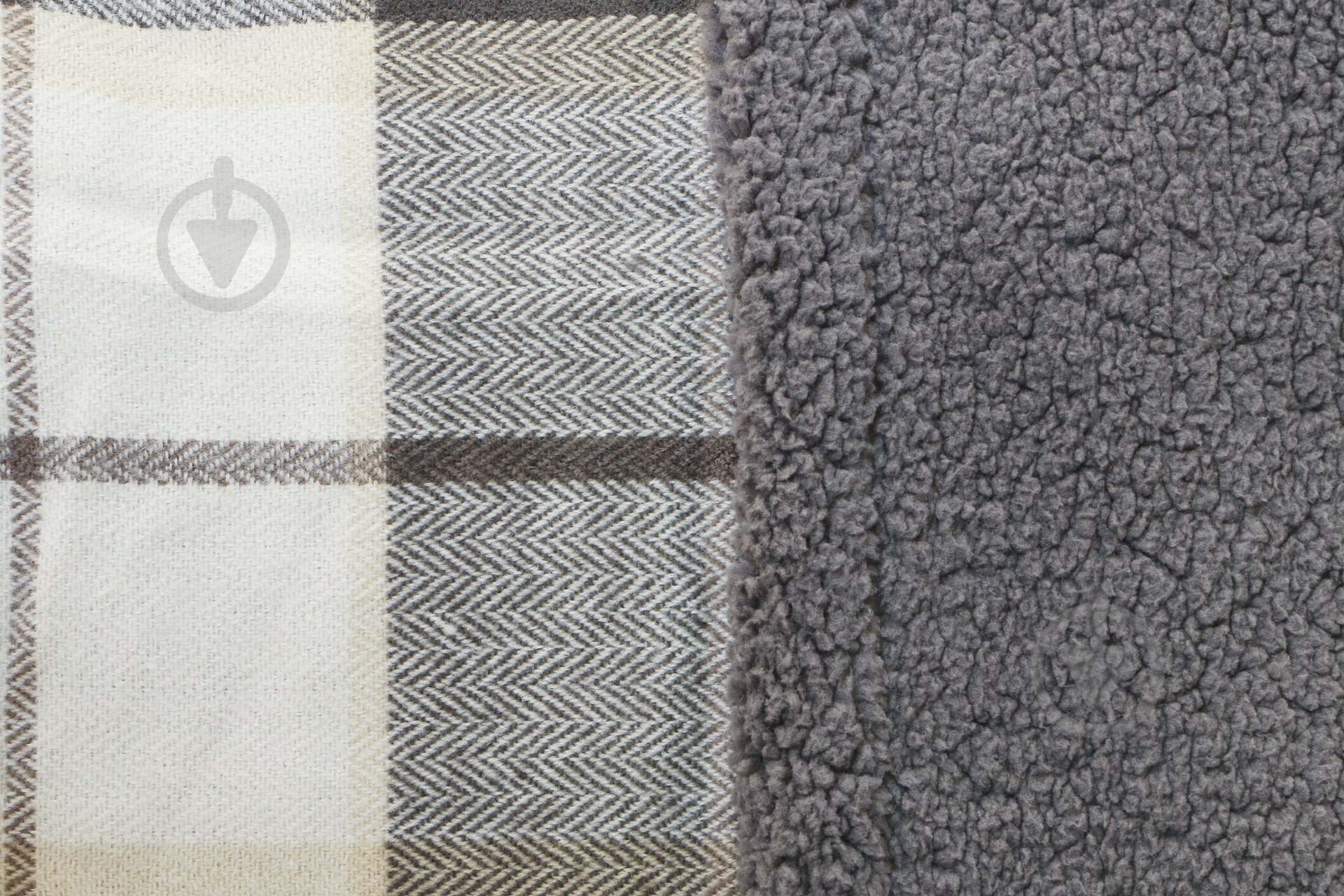 Плед Холмс 220x240 см бежевый La Nuit - фото 2