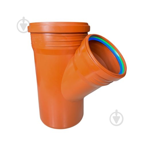 Тройник Esterno 160х110x45° ASG - фото 1