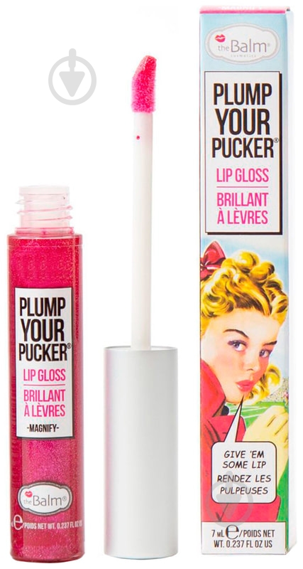 Блиск для губ theBalm Plump Your Pucker Magnify 7 мл - фото 2