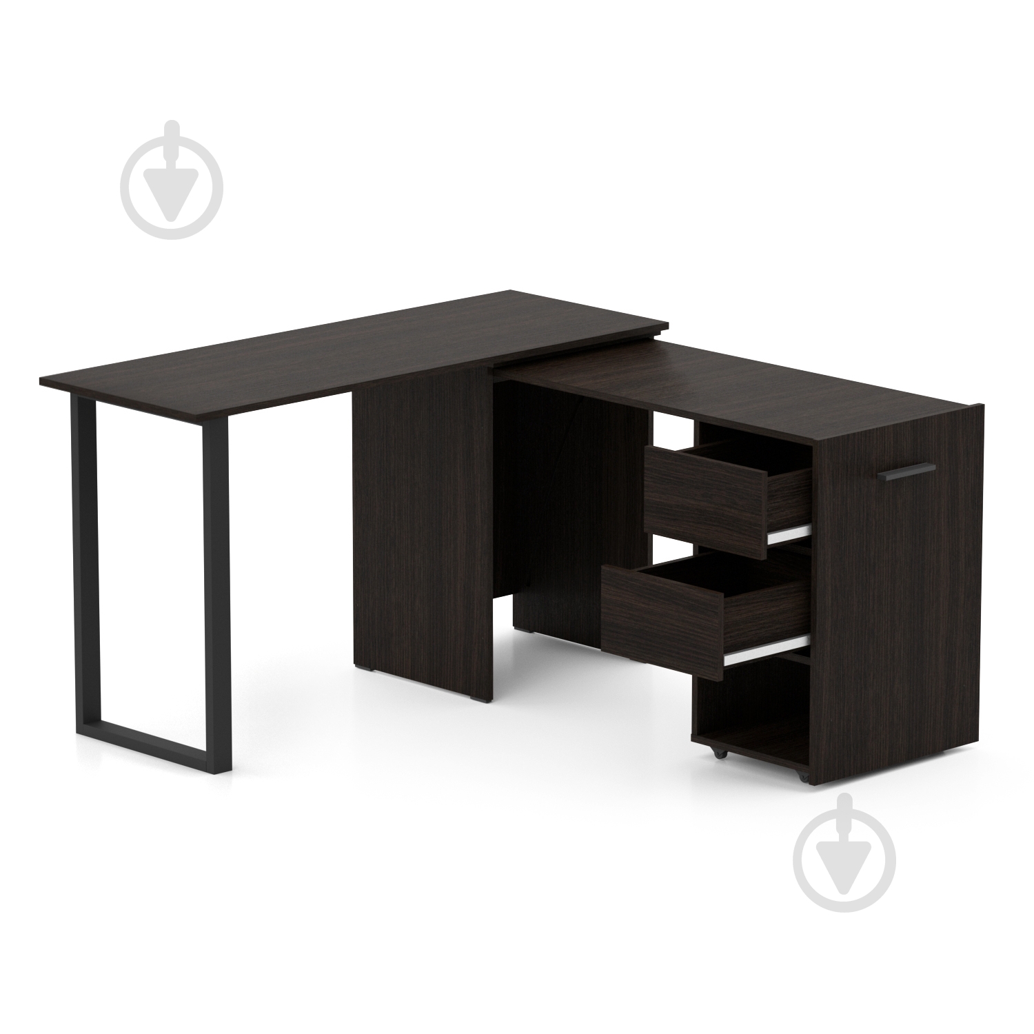 Стіл Knap Knap трансформер письмовий поворотний Hobana+Jumbo Ш2 770х1350х500 мм венге/венге (S201020202 ) - фото 1 Стіл Knap Knap трансформер письмовий поворотний Hobana+Jumbo Ш2 770х1350х500 мм венге/венге (S201020202 ) - фото 1