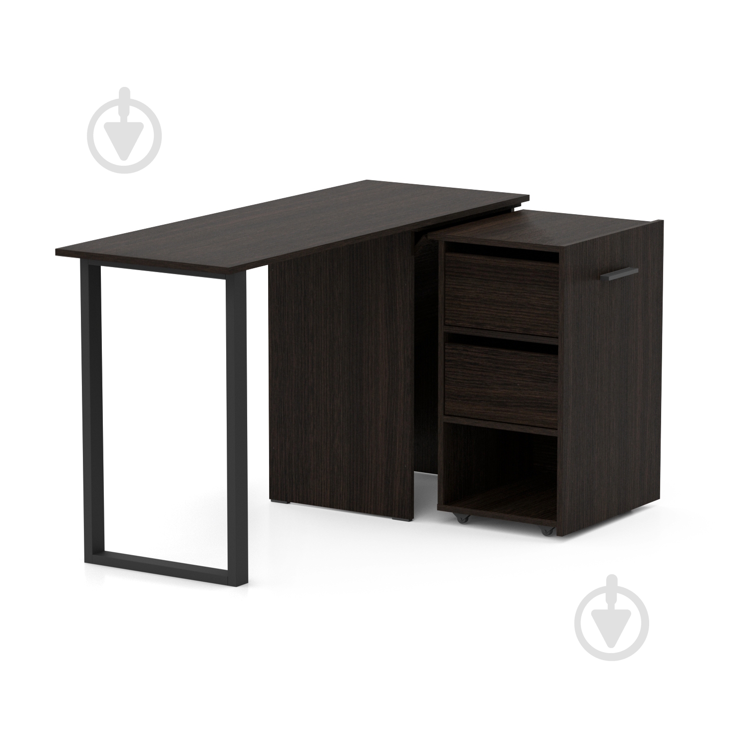 Стіл Knap Knap трансформер письмовий поворотний Hobana+Jumbo Ш2 770х1350х500 мм венге/венге (S201020202 ) - фото 3 Стіл Knap Knap трансформер письмовий поворотний Hobana+Jumbo Ш2 770х1350х500 мм венге/венге (S201020202 ) - фото 3