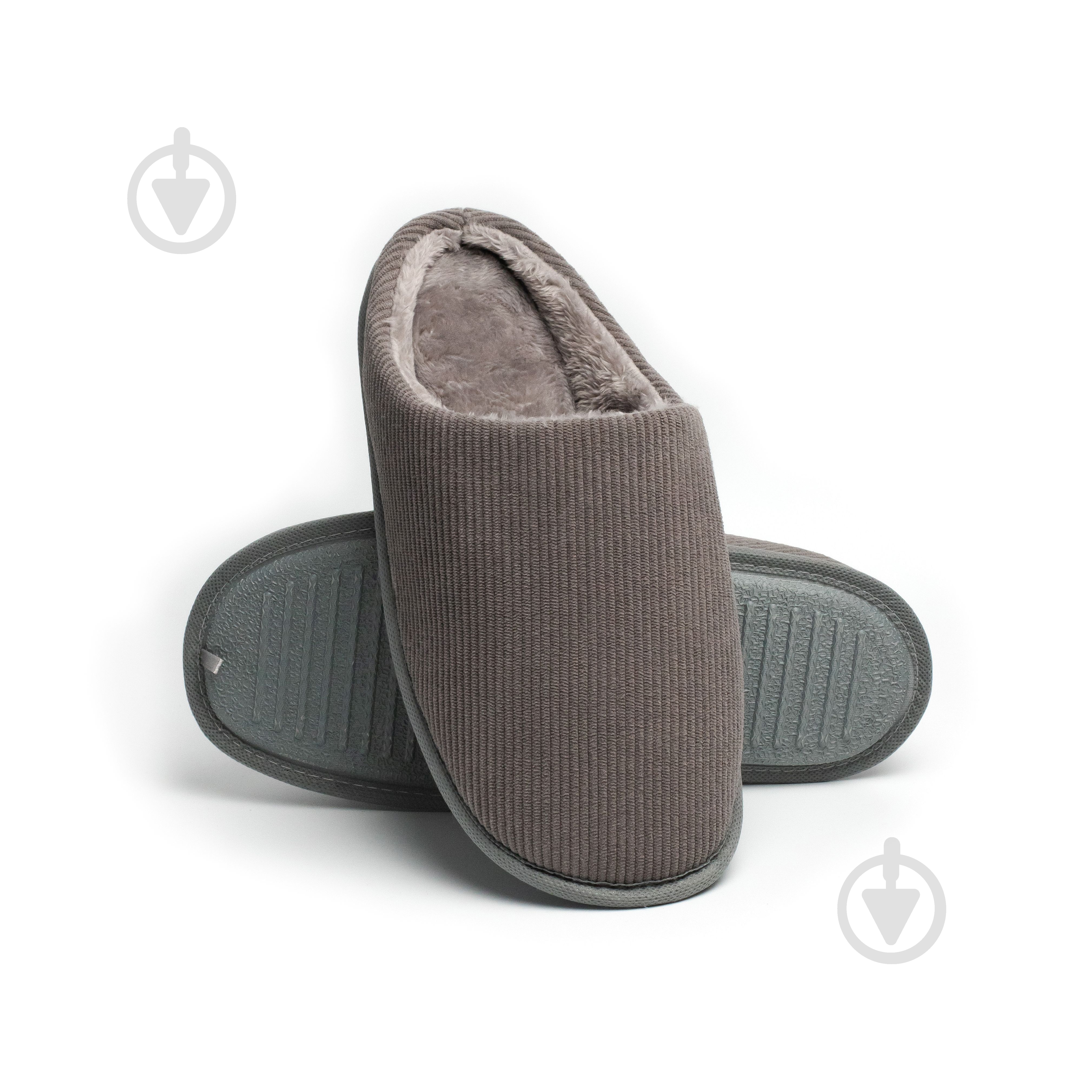 Тапки домашние Twins Velvet 15890 р.40/41 серый - фото 2 Тапки домашние Twins Velvet 15890 р.40/41 серый - фото 2