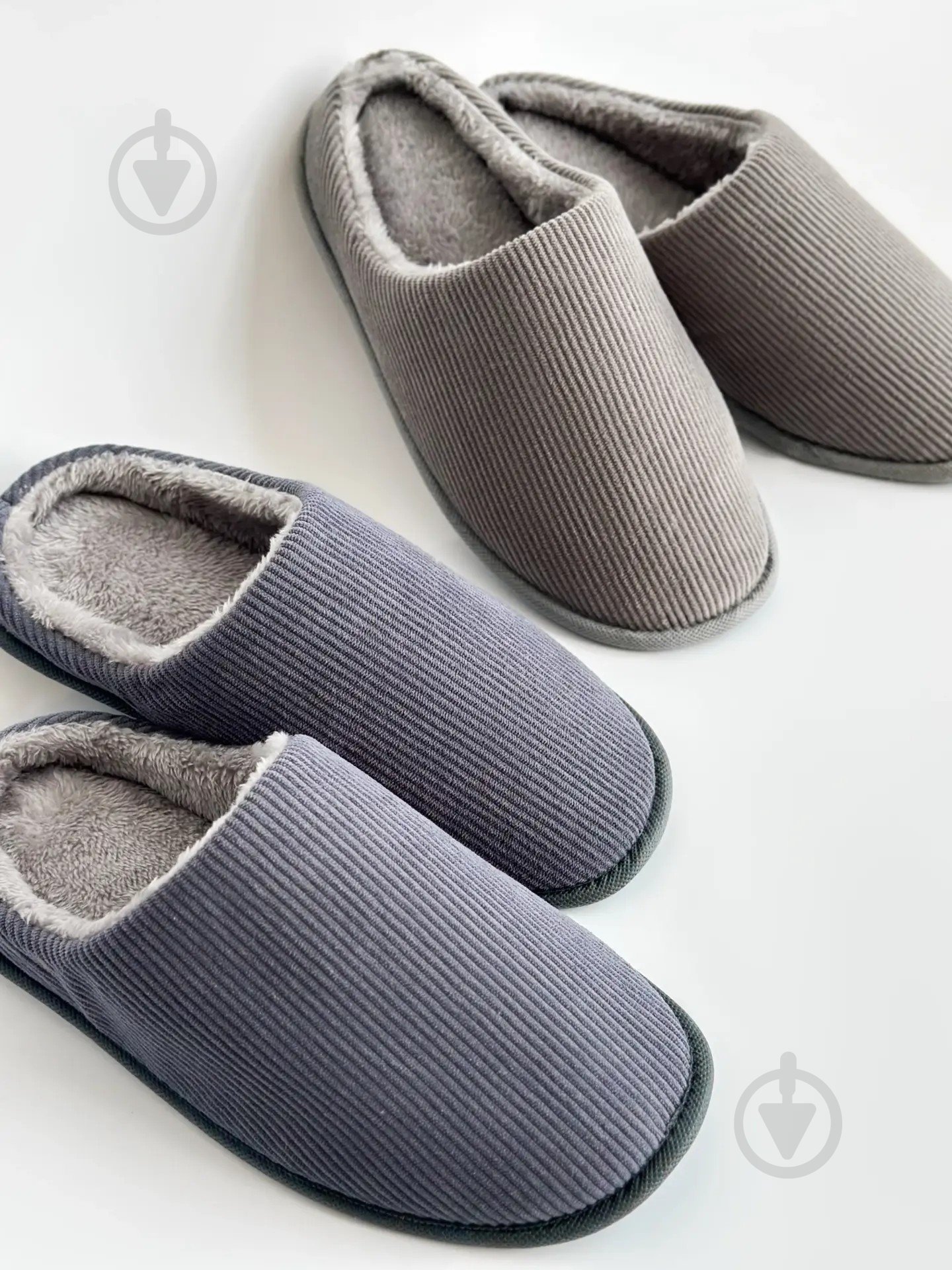 Тапки домашние Twins Velvet 15890 р.40/41 серый - фото 5 Тапки домашние Twins Velvet 15890 р.40/41 серый - фото 5