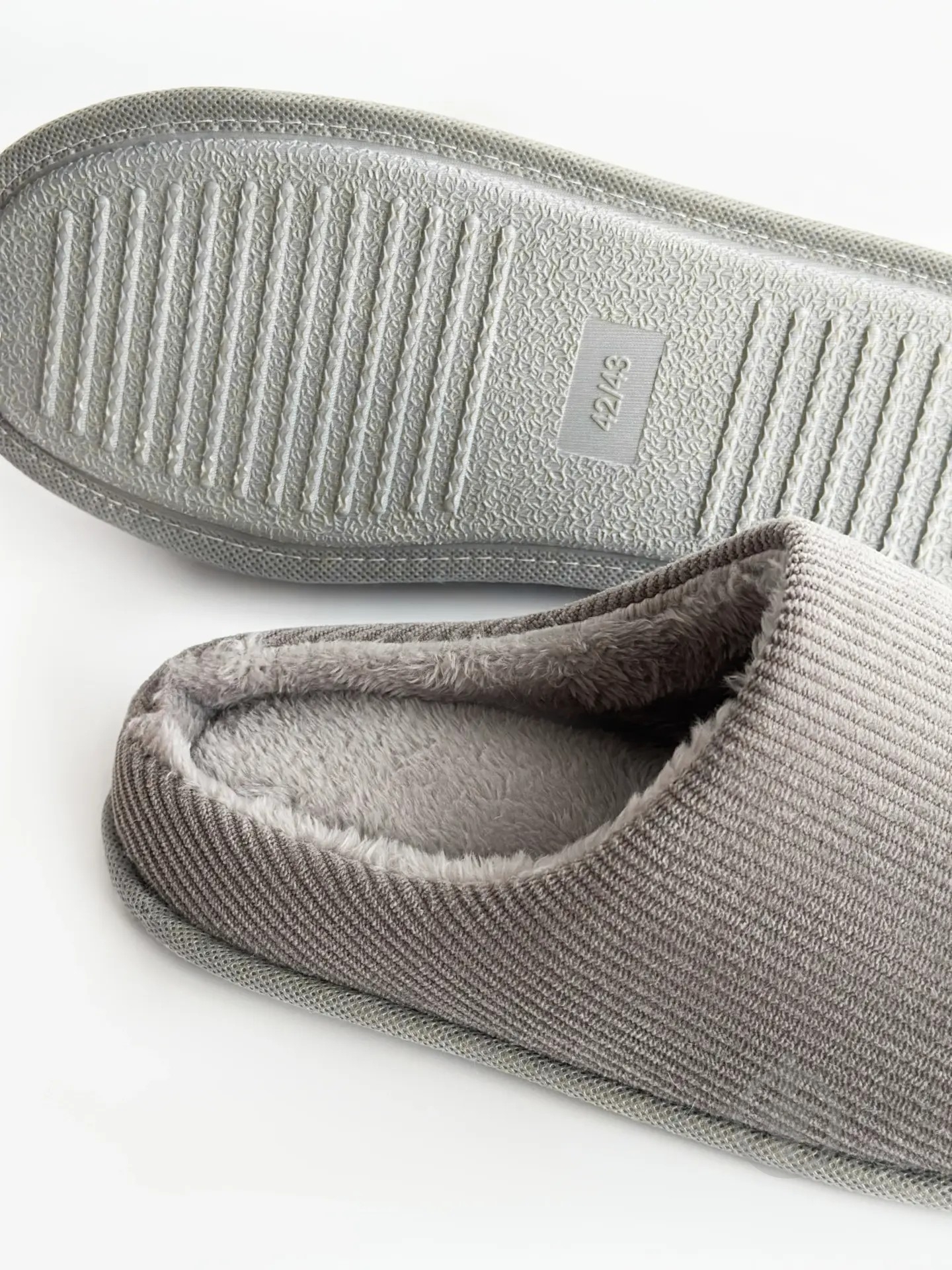 Тапки домашние Twins Velvet 15891 р.42/43 серый - фото 4 Тапки домашние Twins Velvet 15891 р.42/43 серый - фото 4