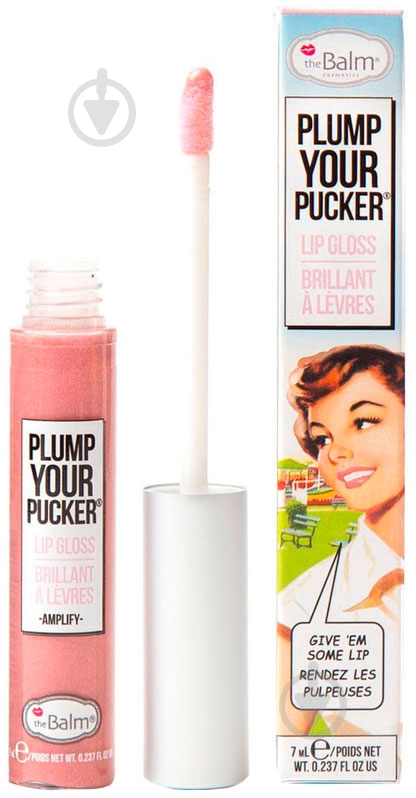 Блиск для губ theBalm Plump Your Pucker Amplify 7 мл - фото 2