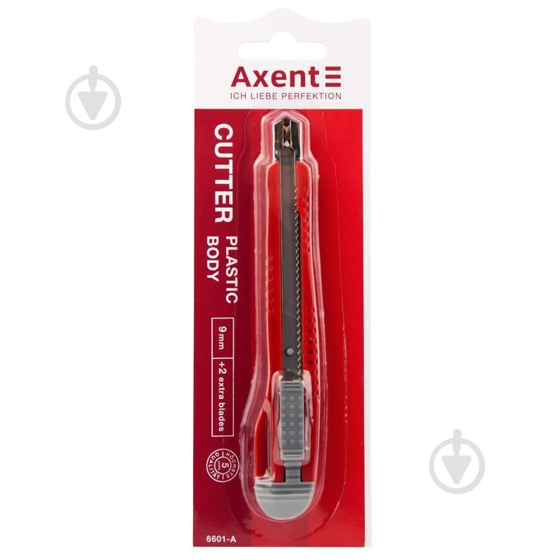 Ніж канцелярський Axent 9 мм 6601-А - фото 3