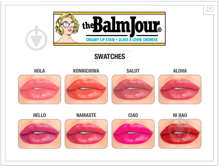 Блиск для губ theBalm BalmJour Ni Hao! 6,5 мл - фото 5