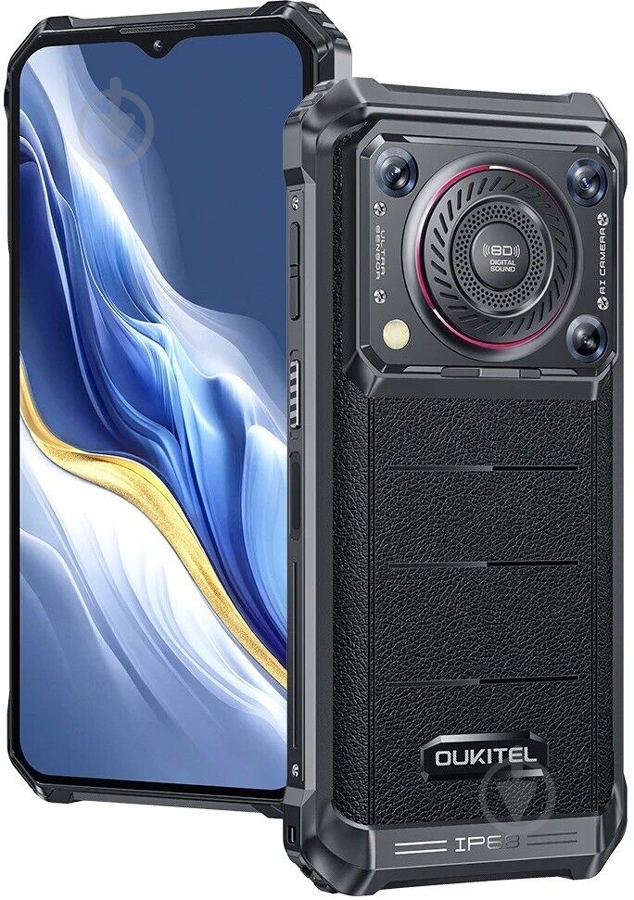Смартфон Oukitel WP36 8/128GB black (6931940752176) - фото 5 Смартфон Oukitel WP36 8/128GB black (6931940752176) - фото 5