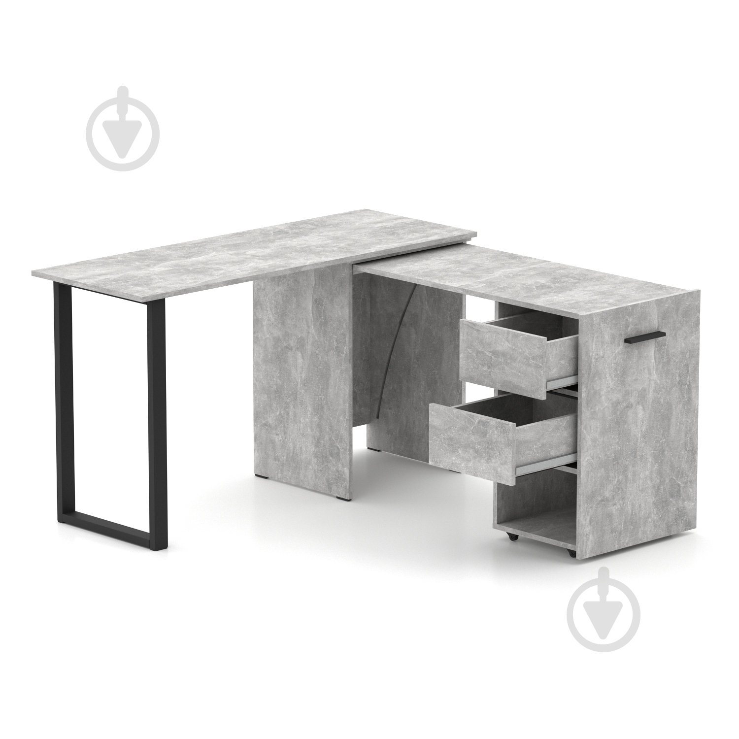 Стіл Knap Knap трансформер письмовий поворотний Hobana+Jumbo Ш2 770х1350х500 мм ательє світле/ательє світлий (S201020210 ) - фото 1 Стіл Knap Knap трансформер письмовий поворотний Hobana+Jumbo Ш2 770х1350х500 мм ательє світле/ательє світлий (S201020210 ) - фото 1