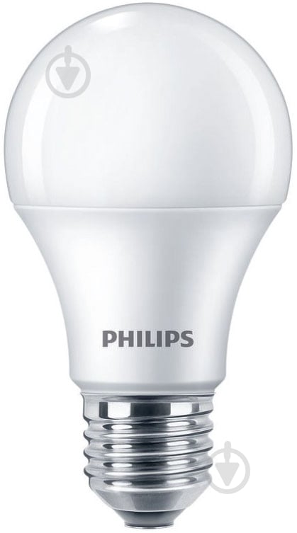 Лампа світлодіодна Philips EcoHome 13 Вт A60 матова E27 220 В 4000 К 929002299717 - фото 1