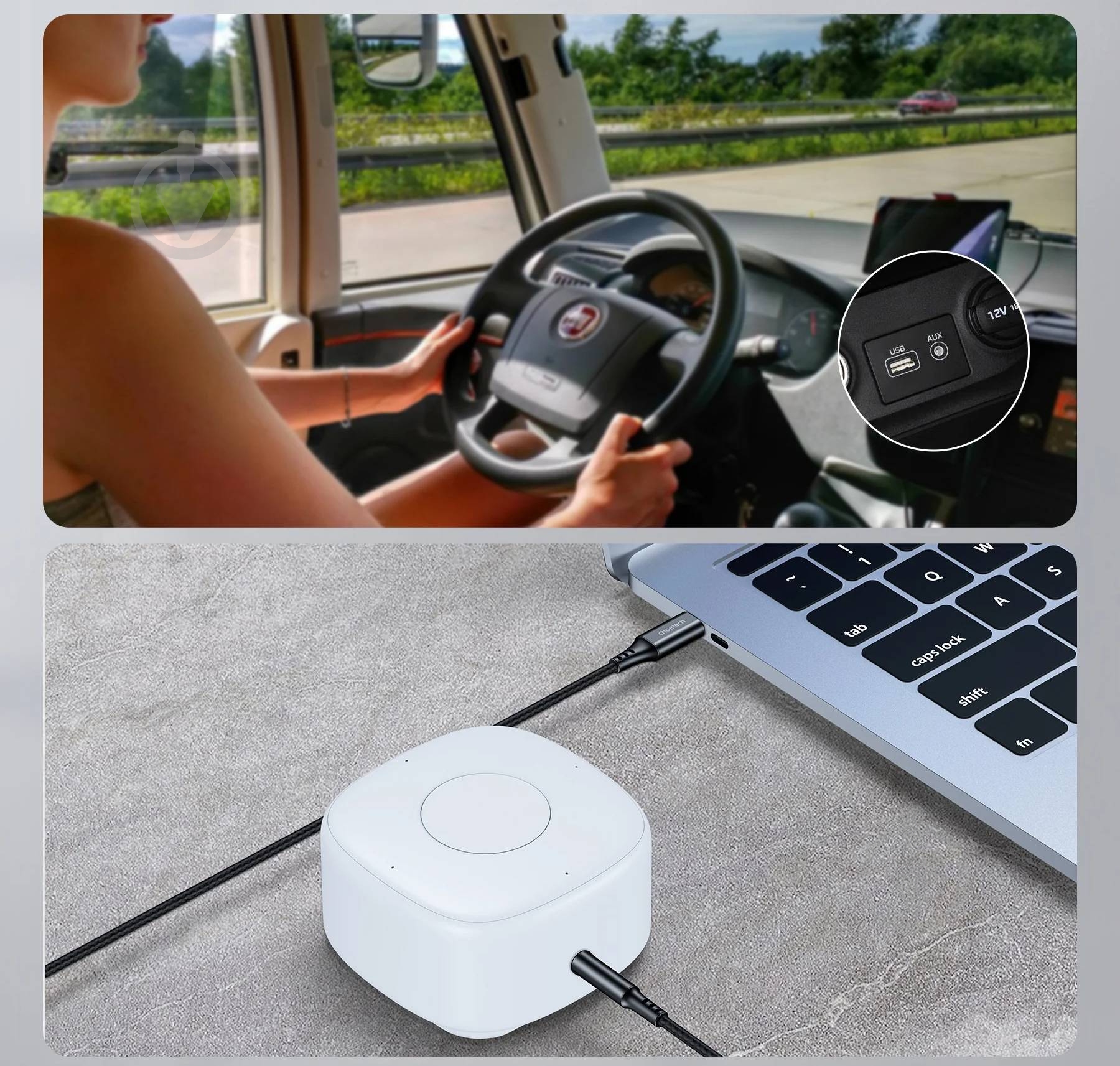 Кабель акустичний Choetech 1 м чорний (AUX006) - фото 5 Кабель акустичний Choetech 1 м чорний (AUX006) - фото 5