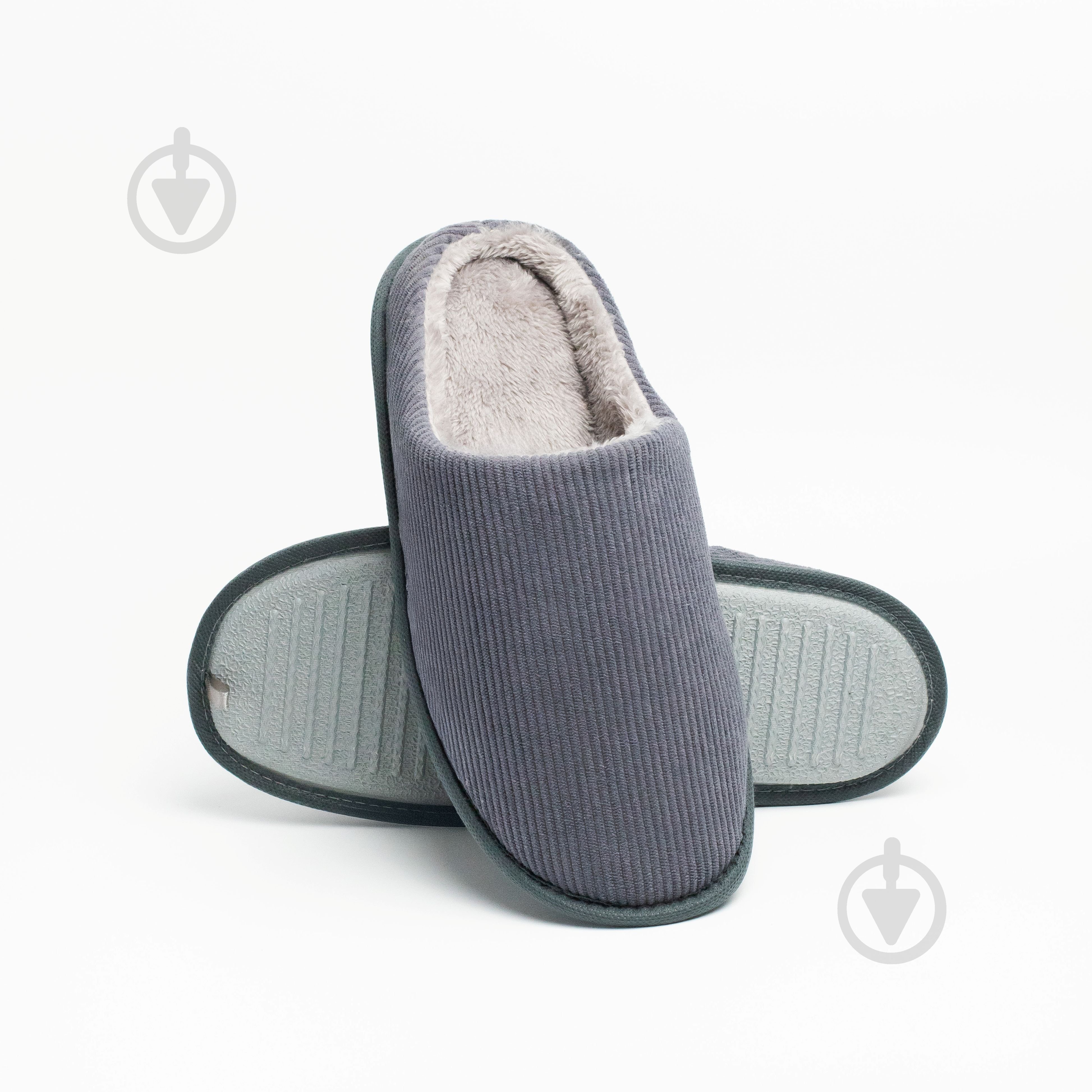 Тапки домашние Twins Velvet 15895 р.44/45 графит - фото 2 Тапки домашние Twins Velvet 15895 р.44/45 графит - фото 2