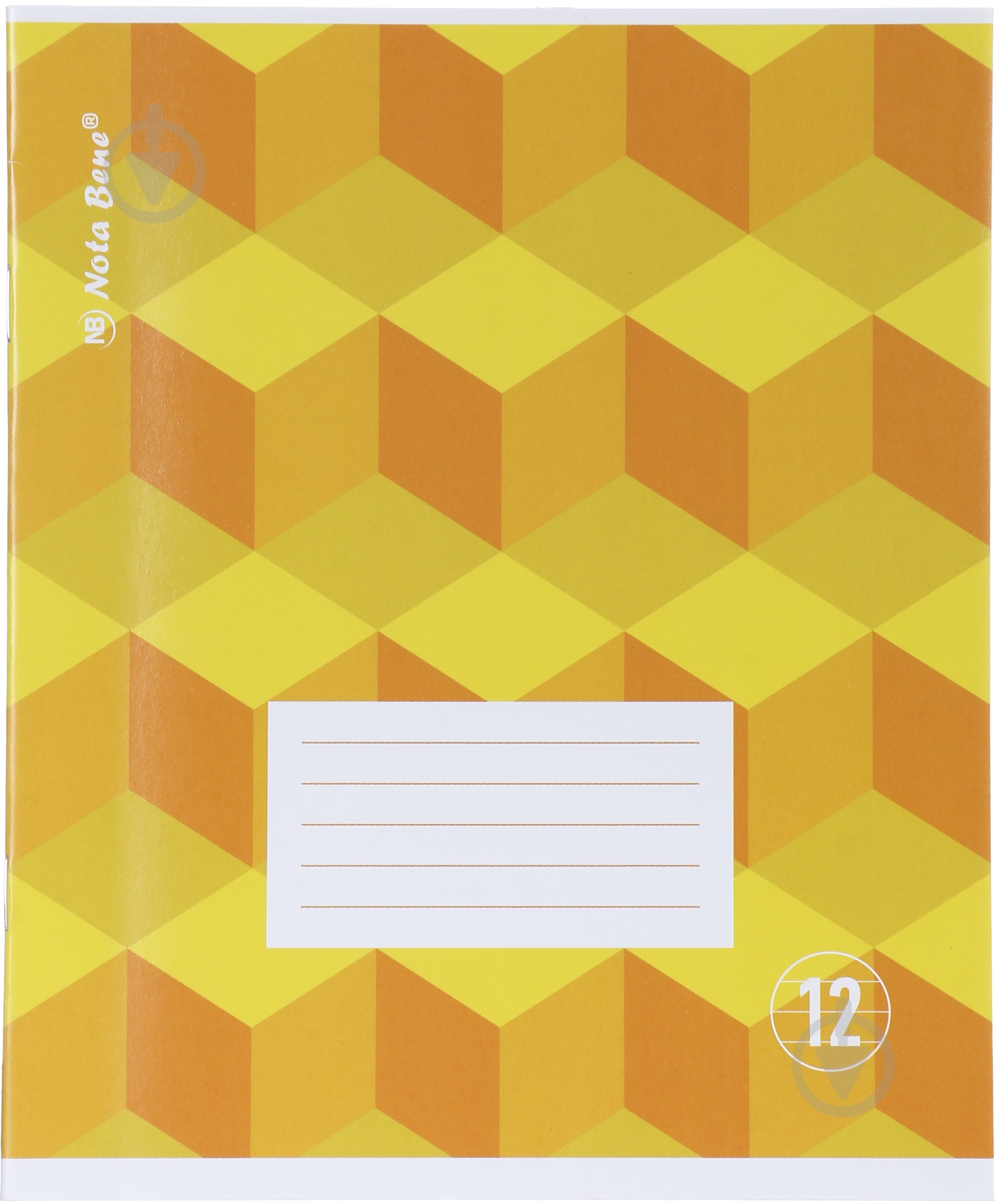 Тетрадь школьная 12 листов в линию 2 Nota Bene - фото 1