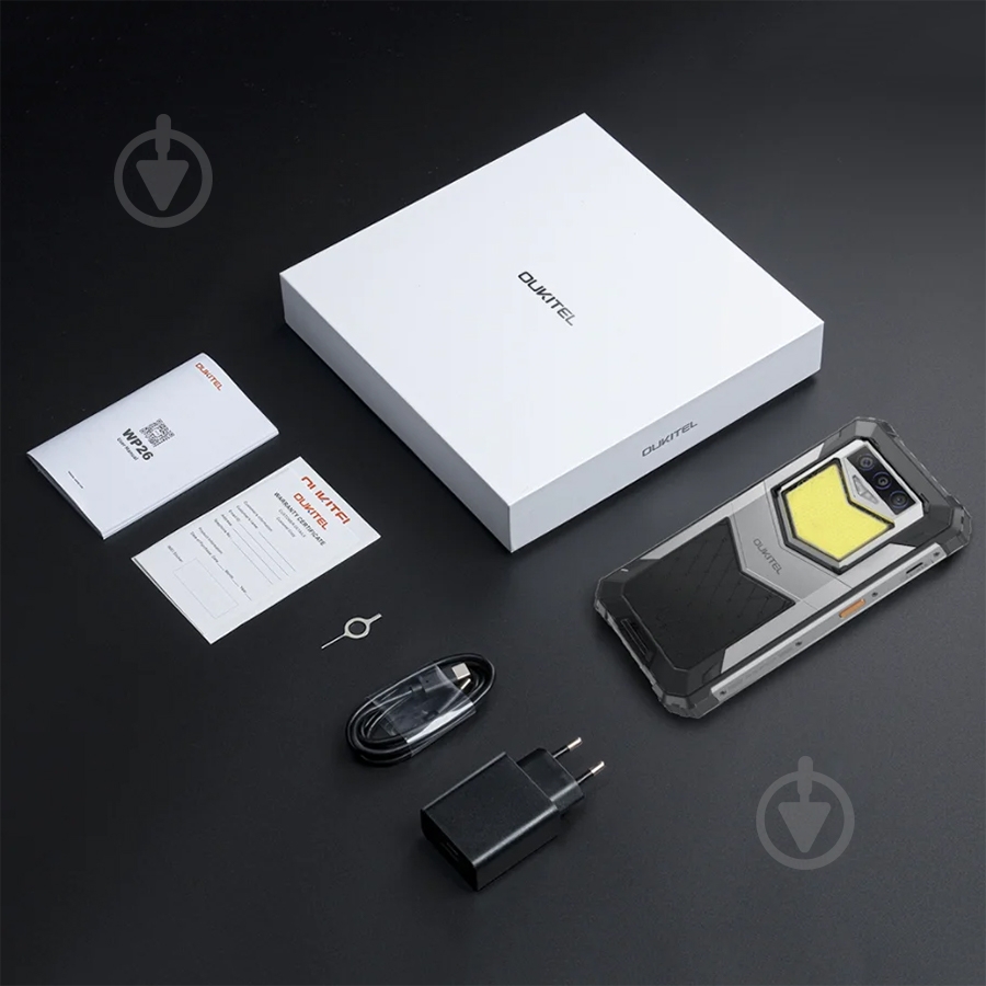 Смартфон Oukitel WP26 8/256GB black (6931940724845) - фото 8
