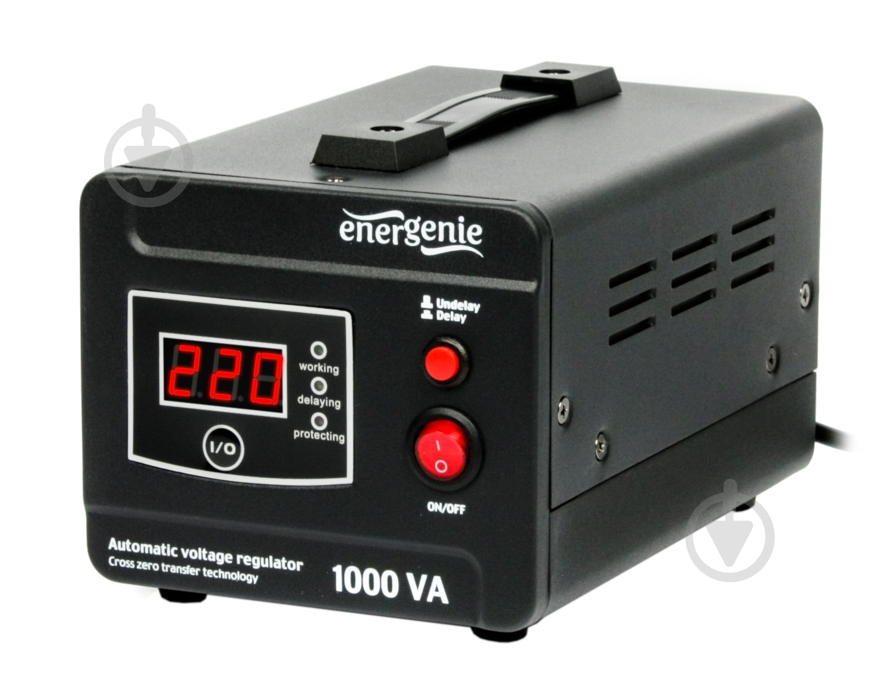 Стабілізатор напруги EnerGenie 230 В, 1000 ВА EG-AVR-D1000-01 - фото 1