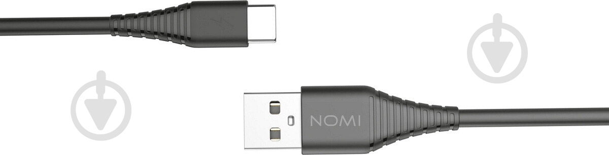 Кабель Nomi USB - USB Type-C DCBQ 10c 1 м black (712587) - фото 1 Кабель Nomi USB - USB Type-C DCBQ 10c 1 м black (712587) - фото 1