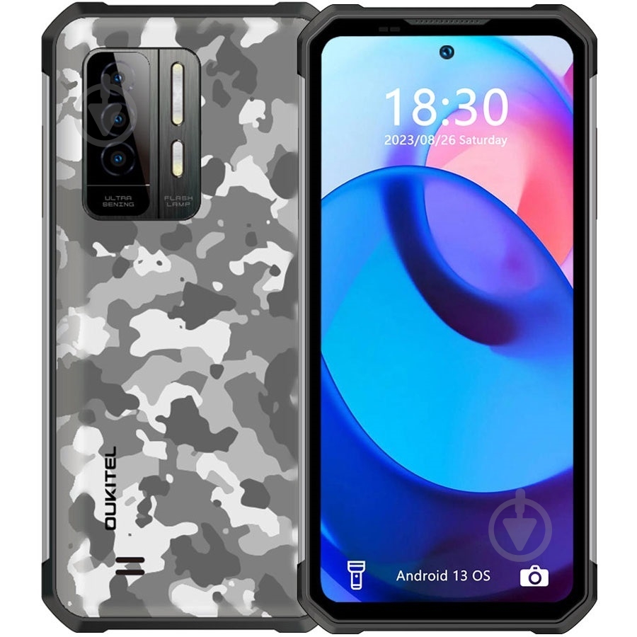 Смартфон Oukitel WP27 12/256GB camouflage (6931940773034) - фото 1