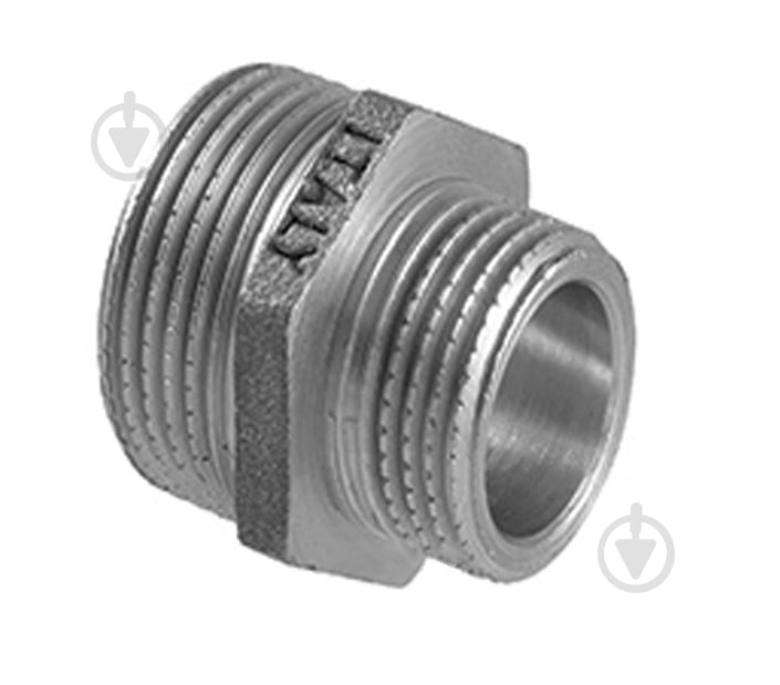 Ниппель редукционный наружная Hi-Therm 1 х 3/4 (никель) - фото 1 Ниппель редукционный наружная Hi-Therm 1 х 3/4 (никель) - фото 1