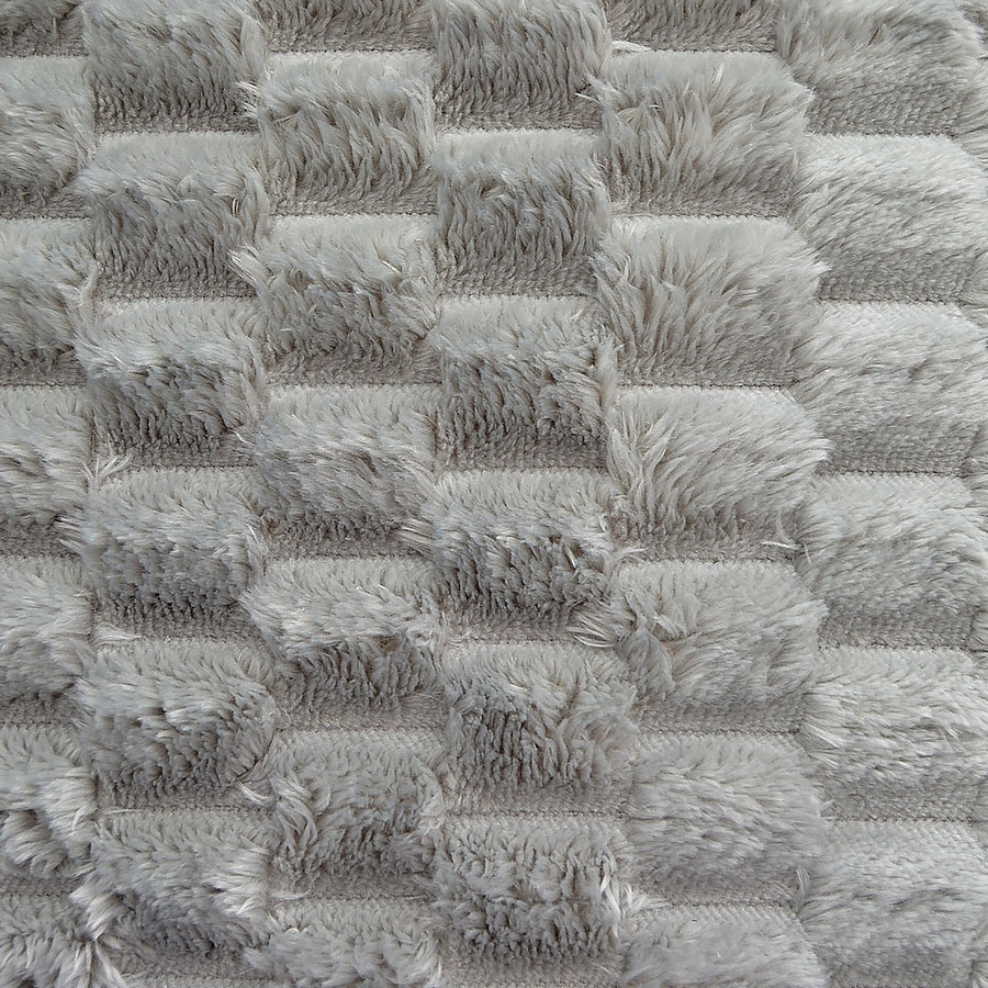 Плед Blanka Соты 90x100 см серый - фото 2 Плед Blanka Соты 90x100 см серый - фото 2