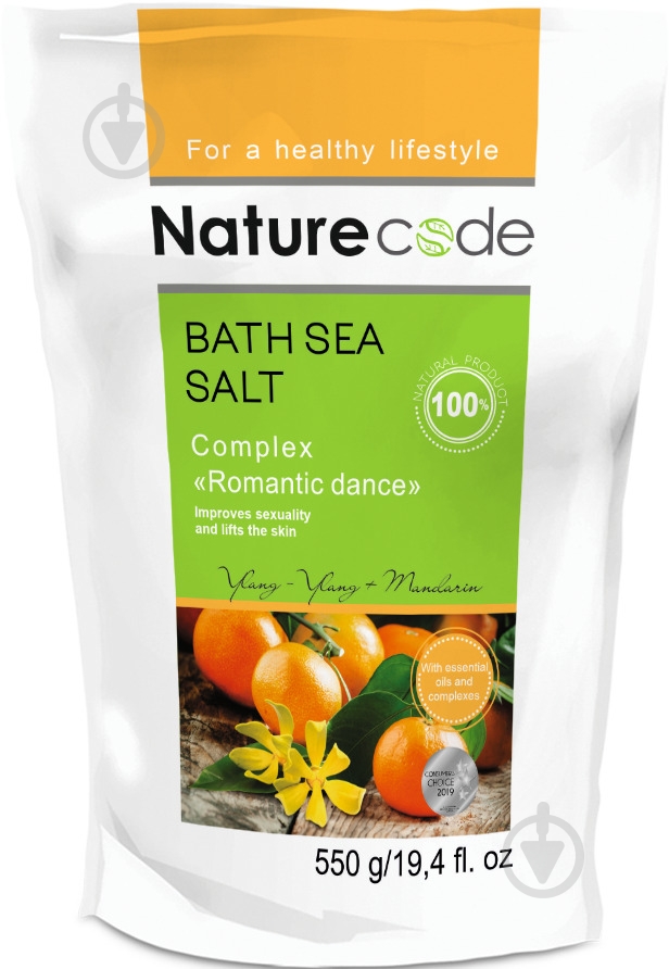 Соль для ванн Nature Code "Romantic dance" 550 г - фото 1 Соль для ванн Nature Code "Romantic dance" 550 г - фото 1