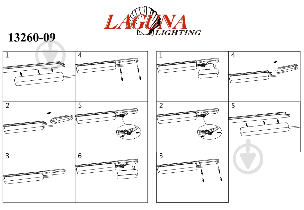 Блок питания для трековых систем Laguna Lighting 13260-09 22,2 см черный - фото 3 Блок питания для трековых систем Laguna Lighting 13260-09 22,2 см черный - фото 3
