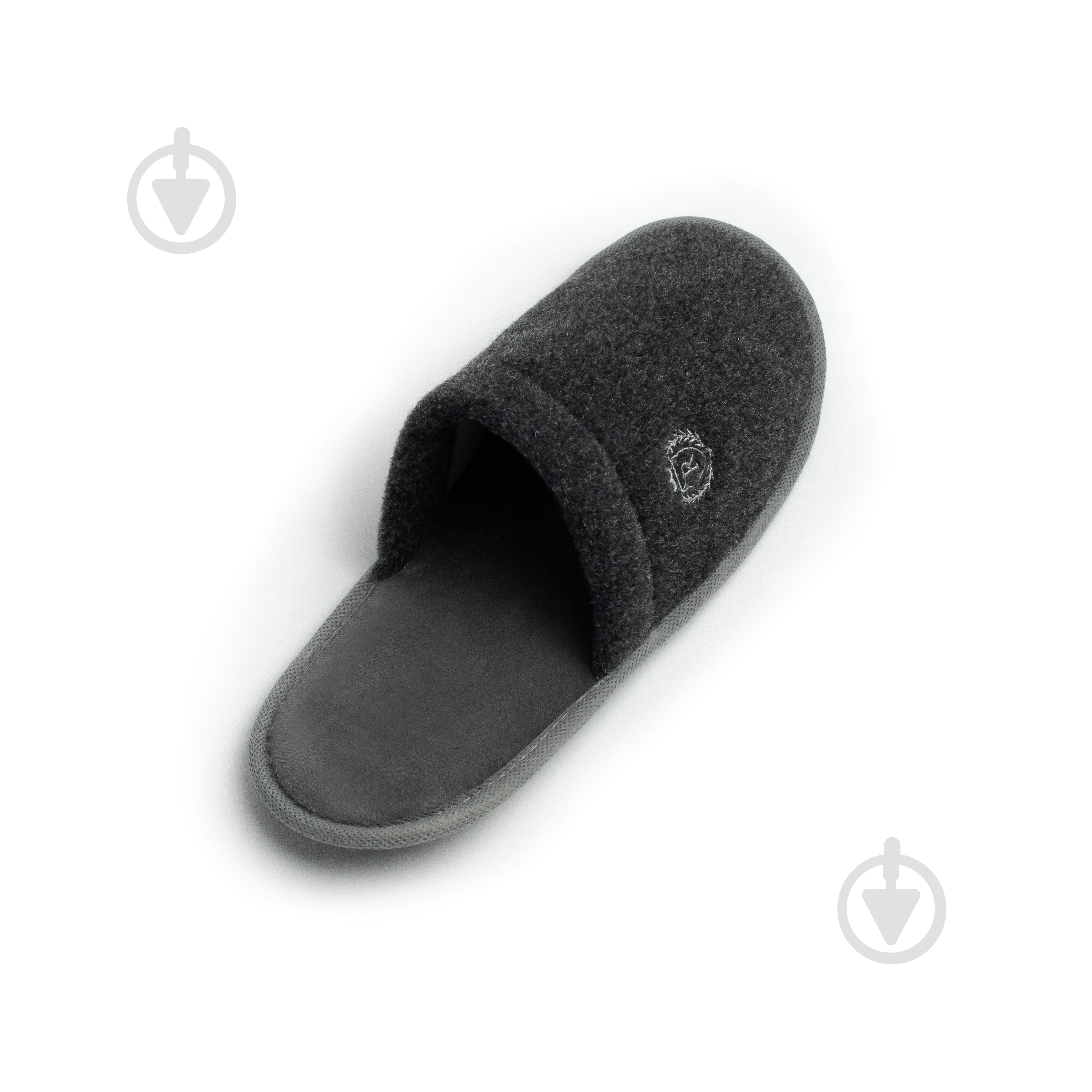 Капці домашні Twins Lama з вишивкою 15897 р.40/41 сірий із чорним - фото 3 Капці домашні Twins Lama з вишивкою 15897 р.40/41 сірий із чорним - фото 3