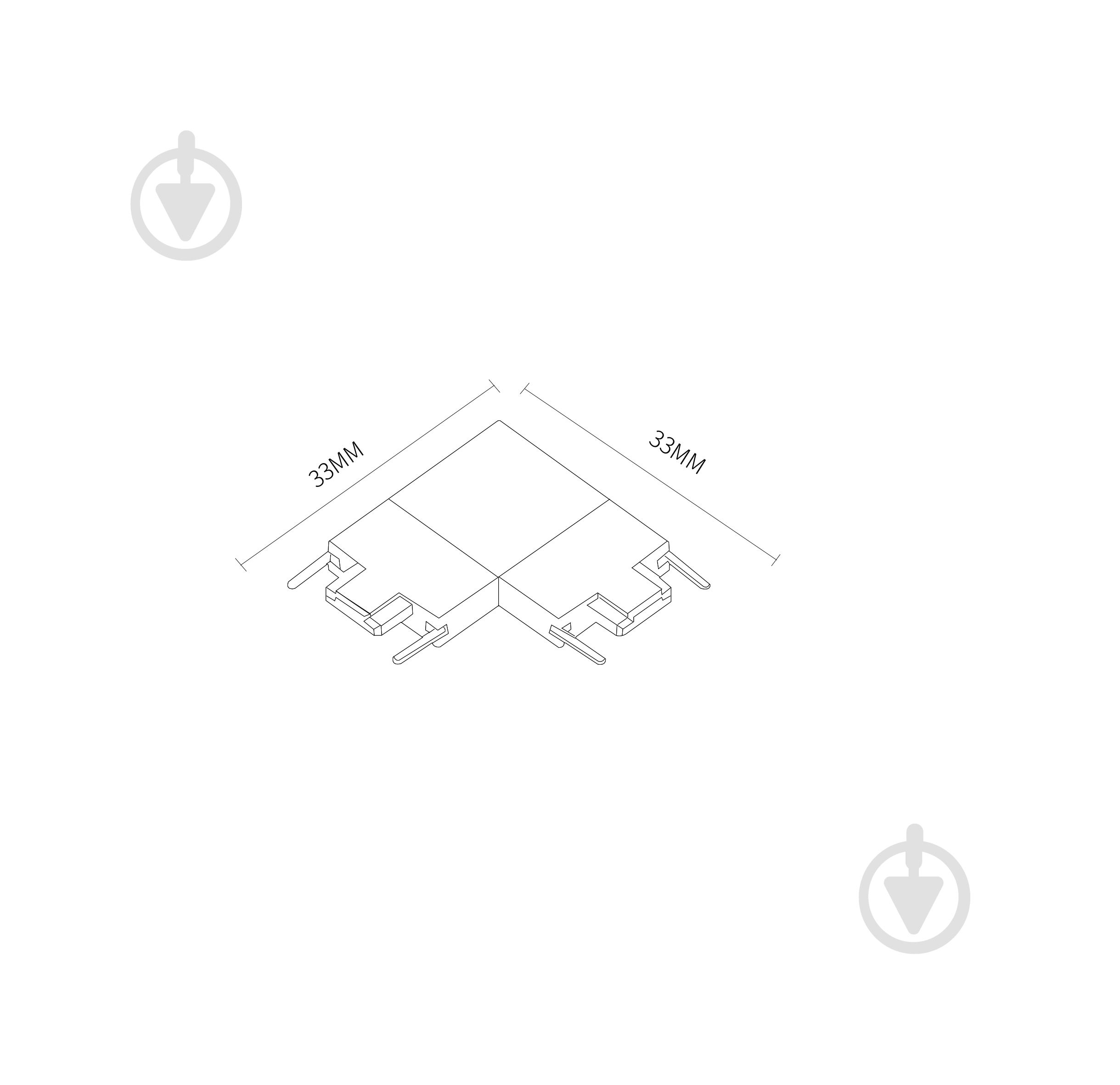 Соединитель угловой Laguna Lighting 13161 2,7 см черный - фото 2 Соединитель угловой Laguna Lighting 13161 2,7 см черный - фото 2