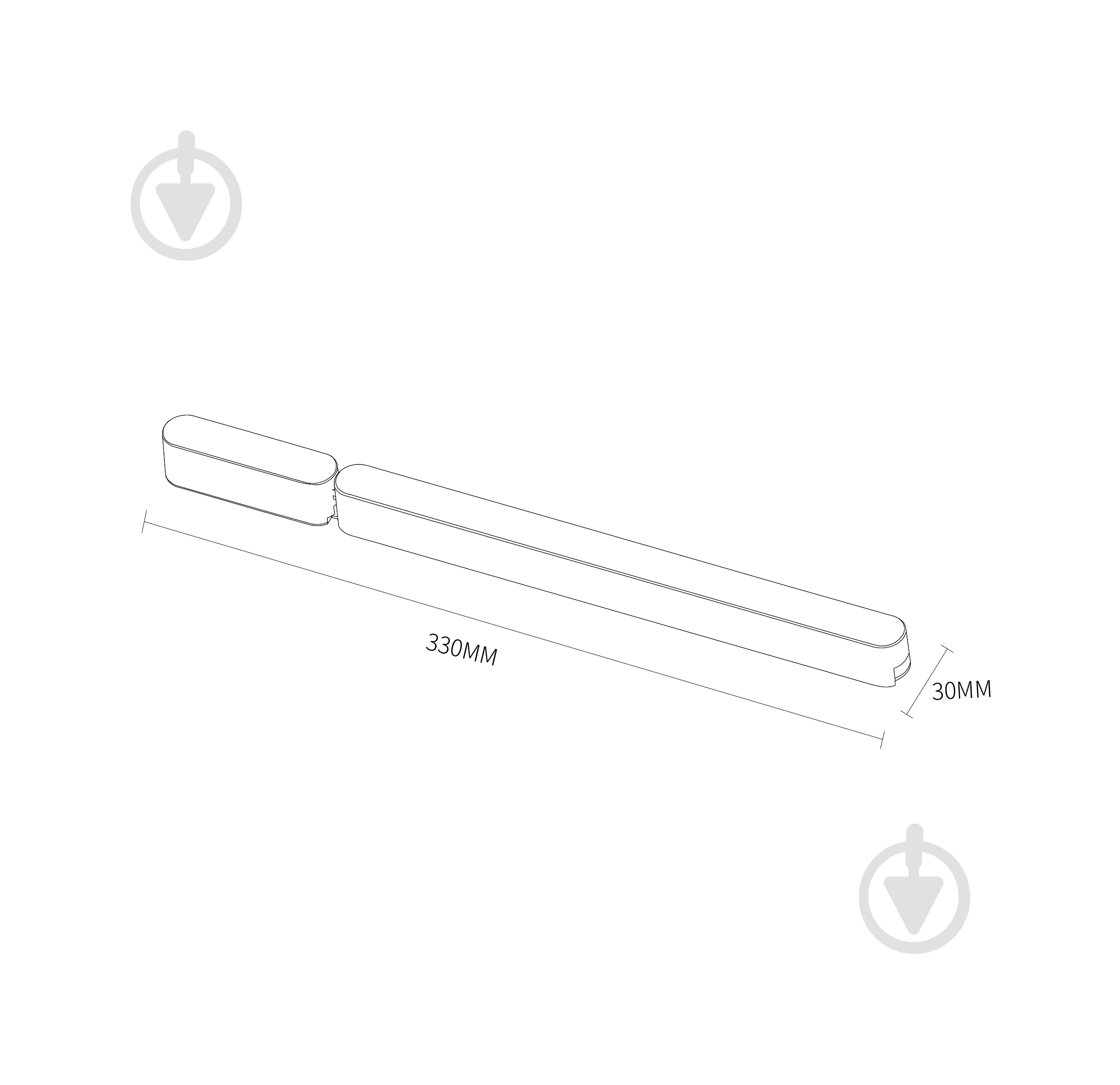 Блок питания для трековых систем Laguna Lighting 13260-18 33 см черный - фото 2 Блок питания для трековых систем Laguna Lighting 13260-18 33 см черный - фото 2