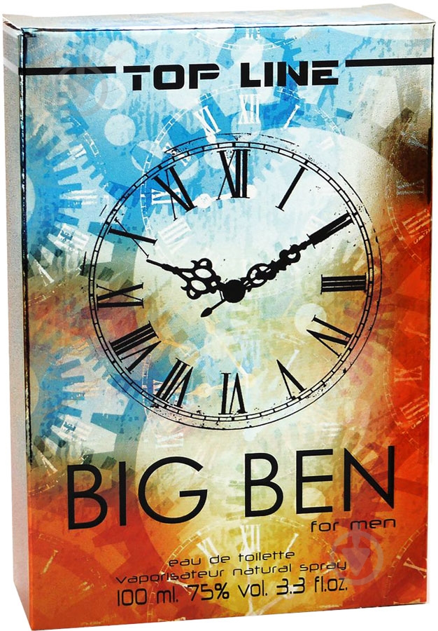 Туалетная вода Aroma perfume Top Line Big Ben 100 мл - фото 2 Туалетная вода Aroma perfume Top Line Big Ben 100 мл - фото 2