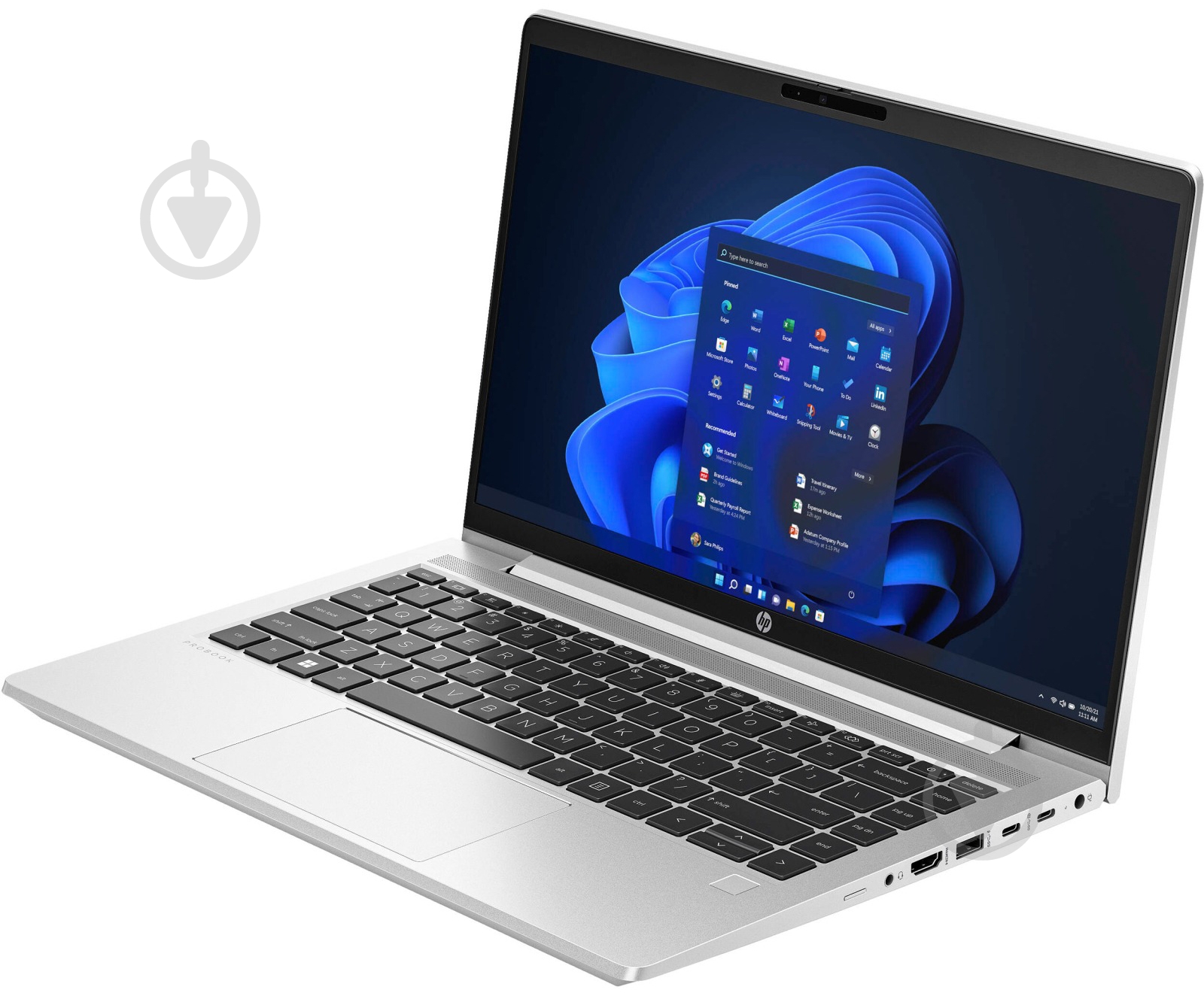 Ноутбук HP Probook 440-G10 14" (85B05EA) pike silver - фото 2