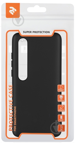 Чехол 2E Soft feeling Black для Xiaomi Mi 10 - фото 2
